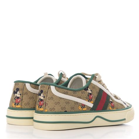 gucci mickey sneaker|gucci sneakers mickey mouse.